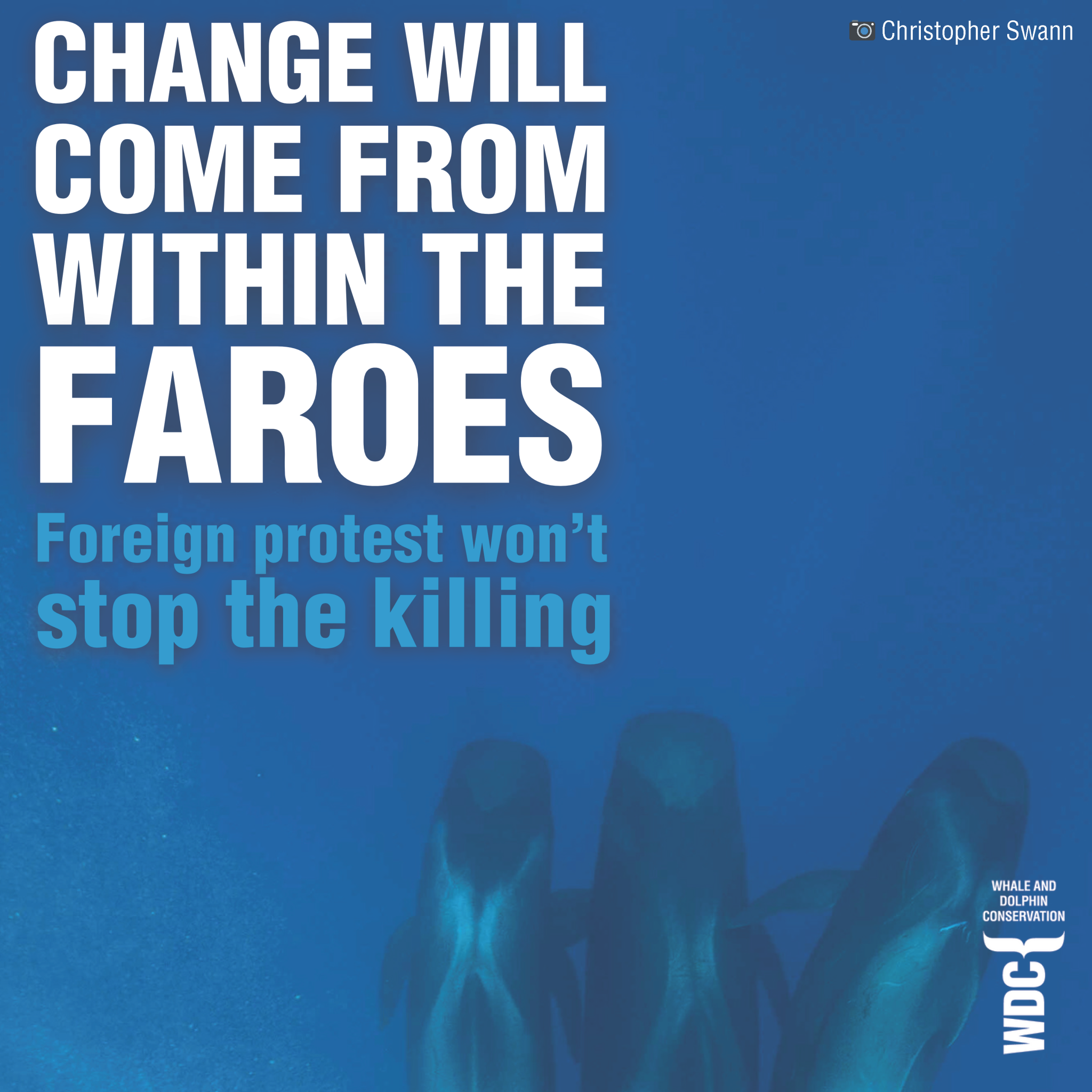 Change will come from within the Faroes Foreign protest won't stop the killing