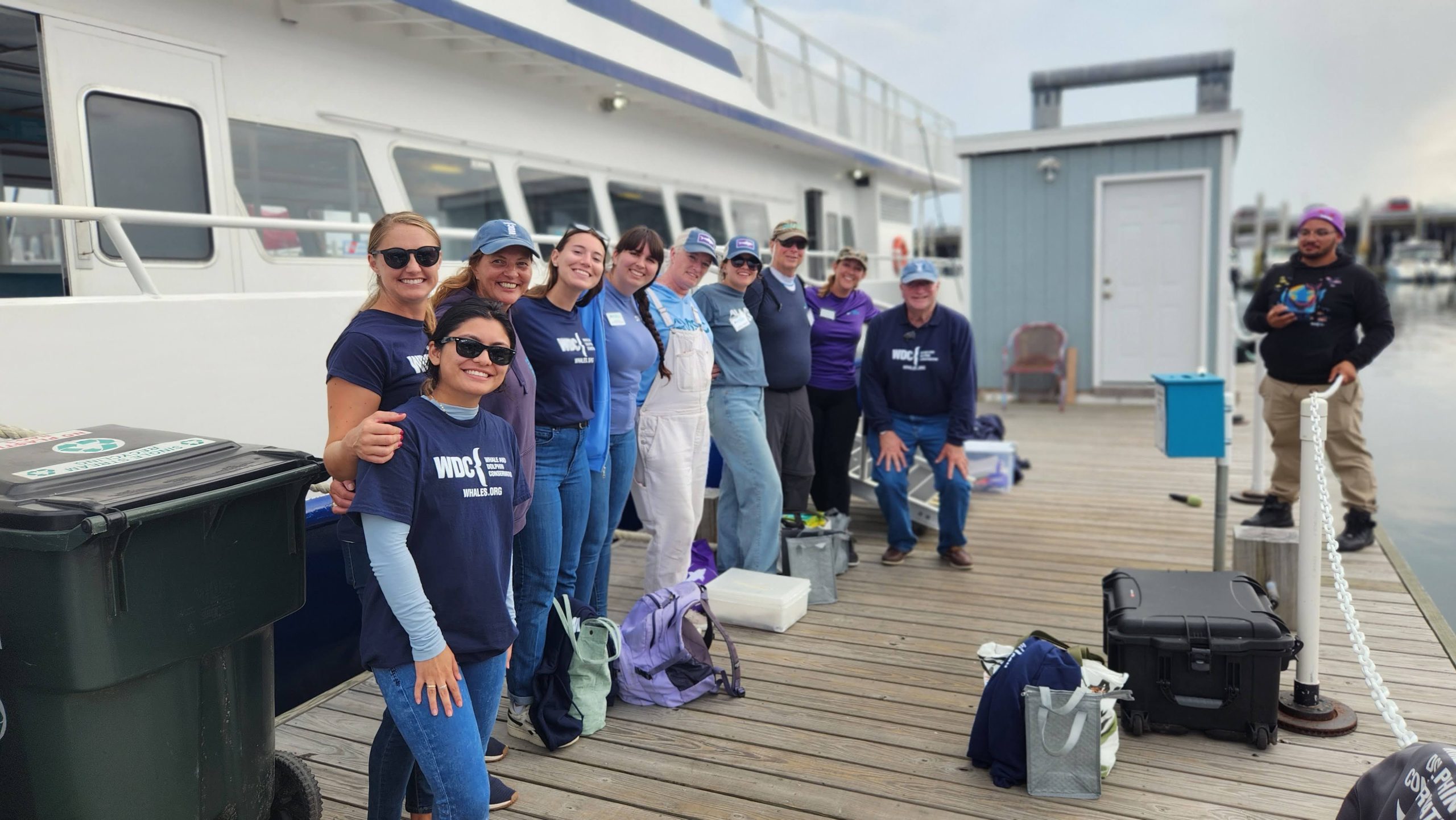 The White Sharks and Whales Expedition staff