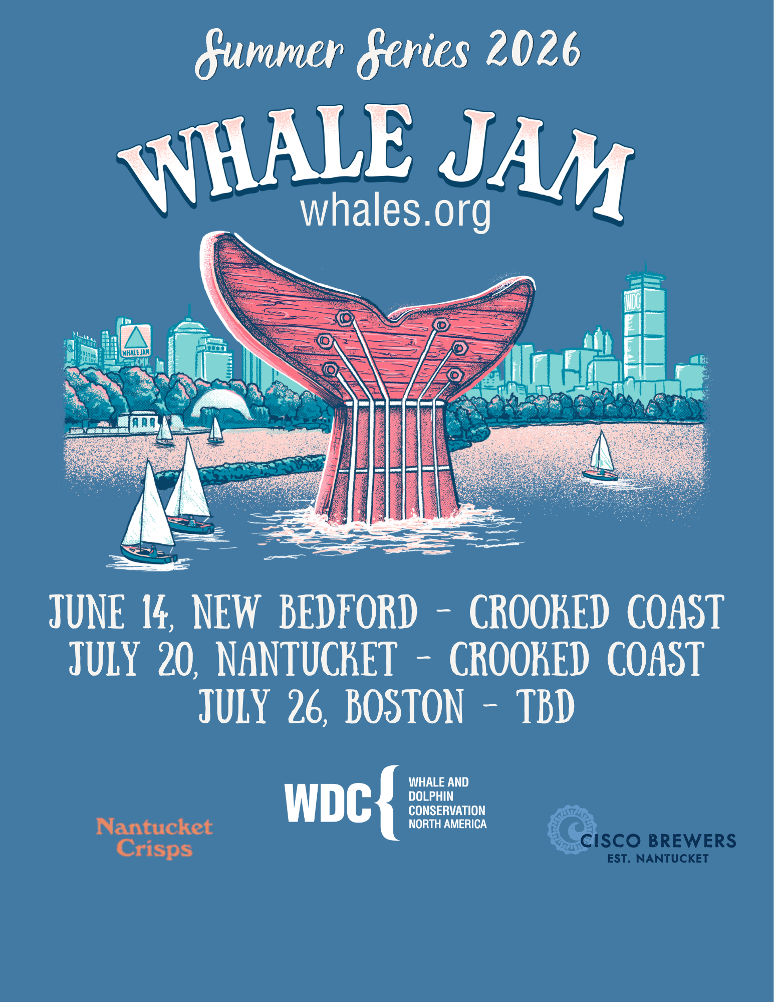 Whale Jam Summer Series 2026 | Whale and Dolphin Conservation