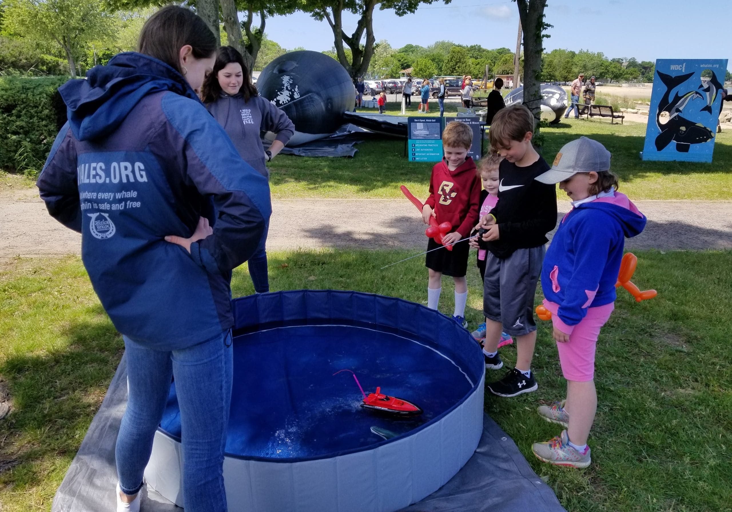 Educating Children about whales and safe boating_credit_WDC